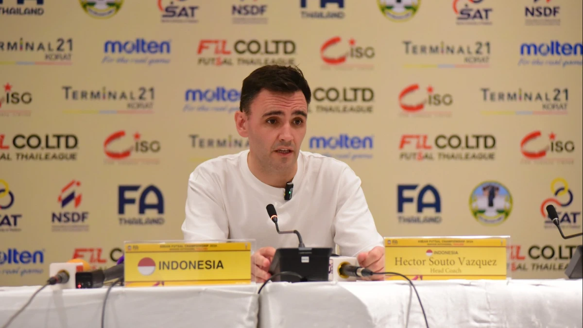 Hector Souto Menangis Haru, Timnas Futsal Indonesia Tembus Final Piala Asia 2026