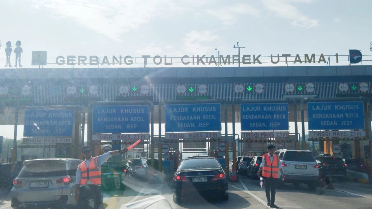 Arus Mudik, Sebanyak 812 Ribu Kendaraan Tinggalkan Jabotabek hingga H-6 Lebaran