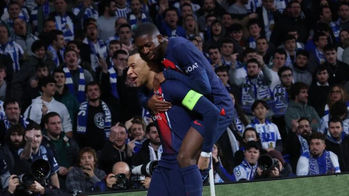 Mbappe Borong 2 Gol, PSG Lolos ke Perempat Final Liga Liga Champions