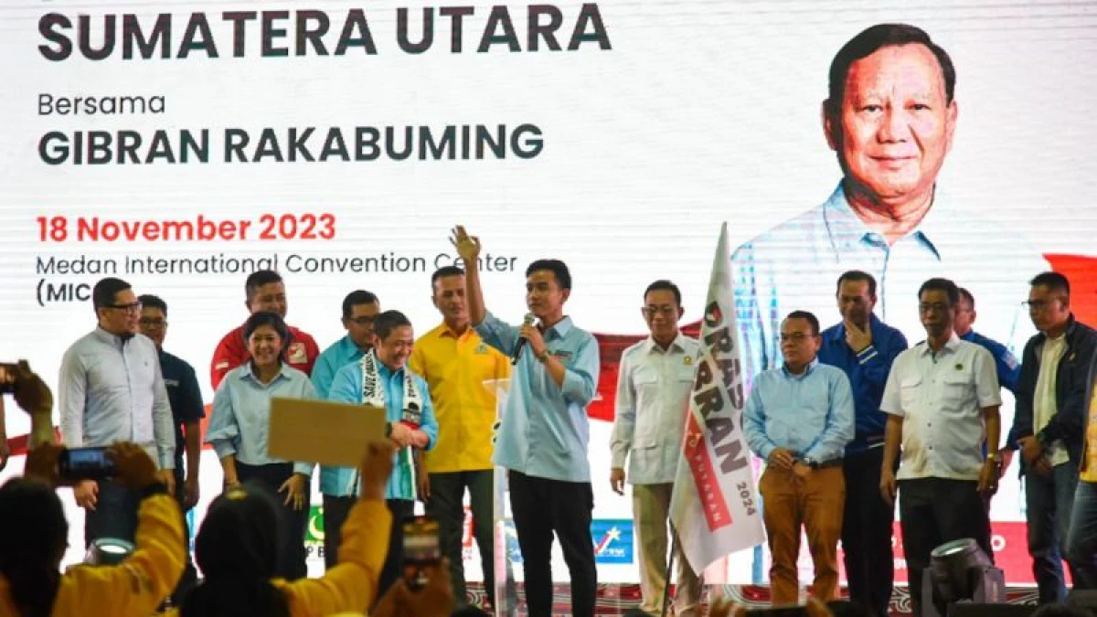 Targetkan Menang Pilpres 1 Putaran, Gibran Blusukan ke Sumatera
