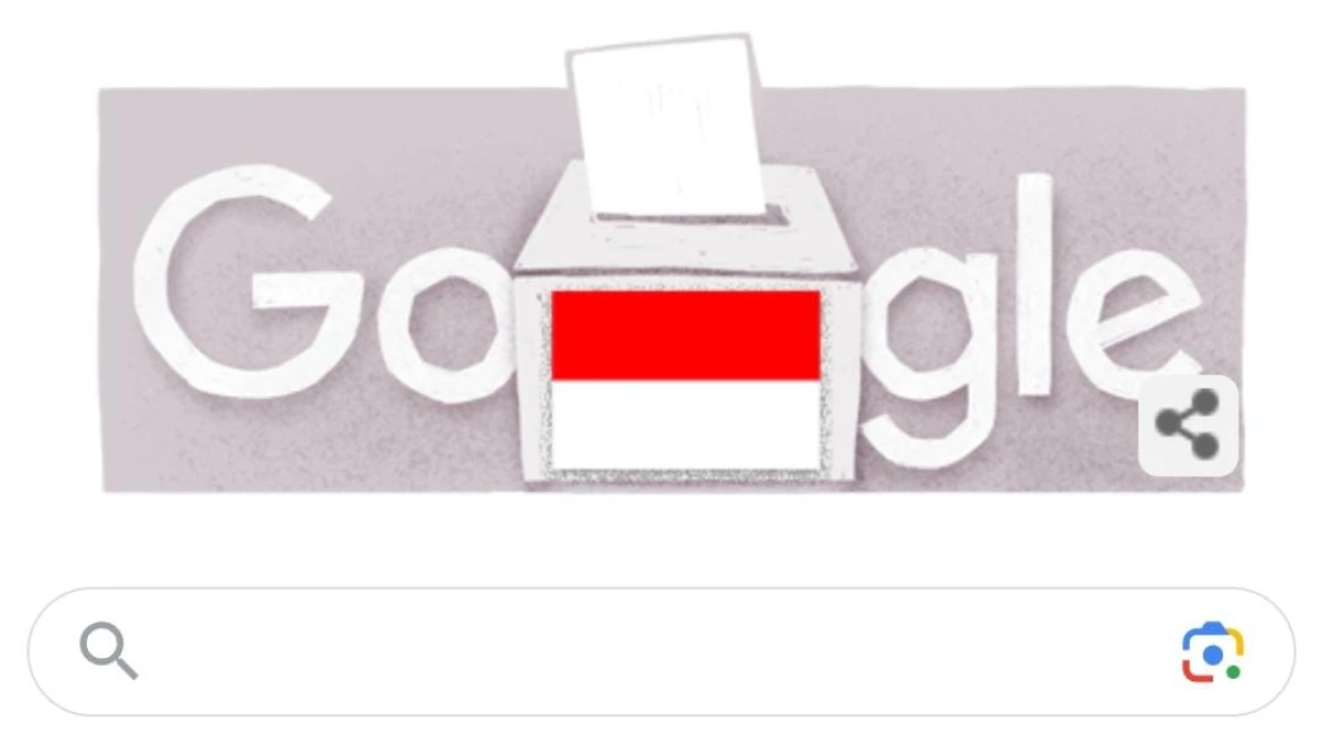 Ikut Ramaikan Pesta Demokrasi Indonesia 2024, Google Doodle Tampilkan Tema Pemilu