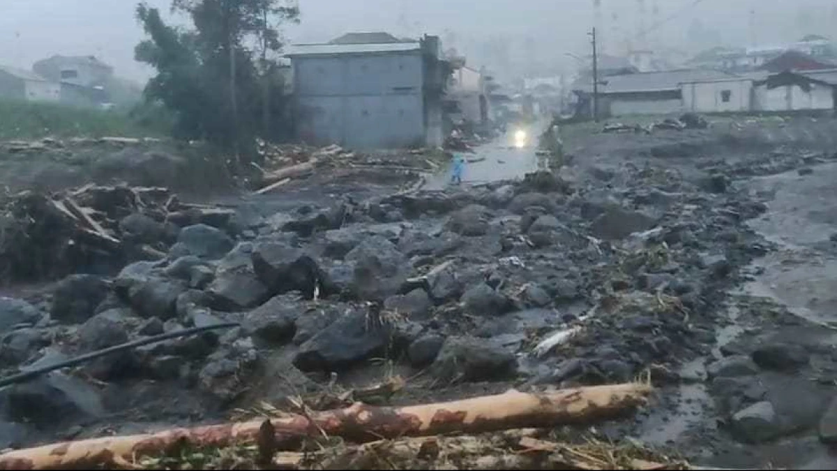 4 Kabupaten Terdampak Banjir dan Longsor Lereng Gunung Slamet