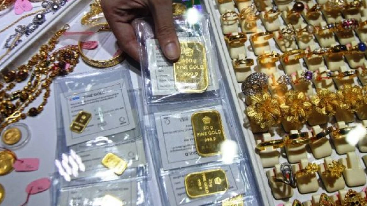 Harga Emas Pegadaian Stabil di Awal Pekan