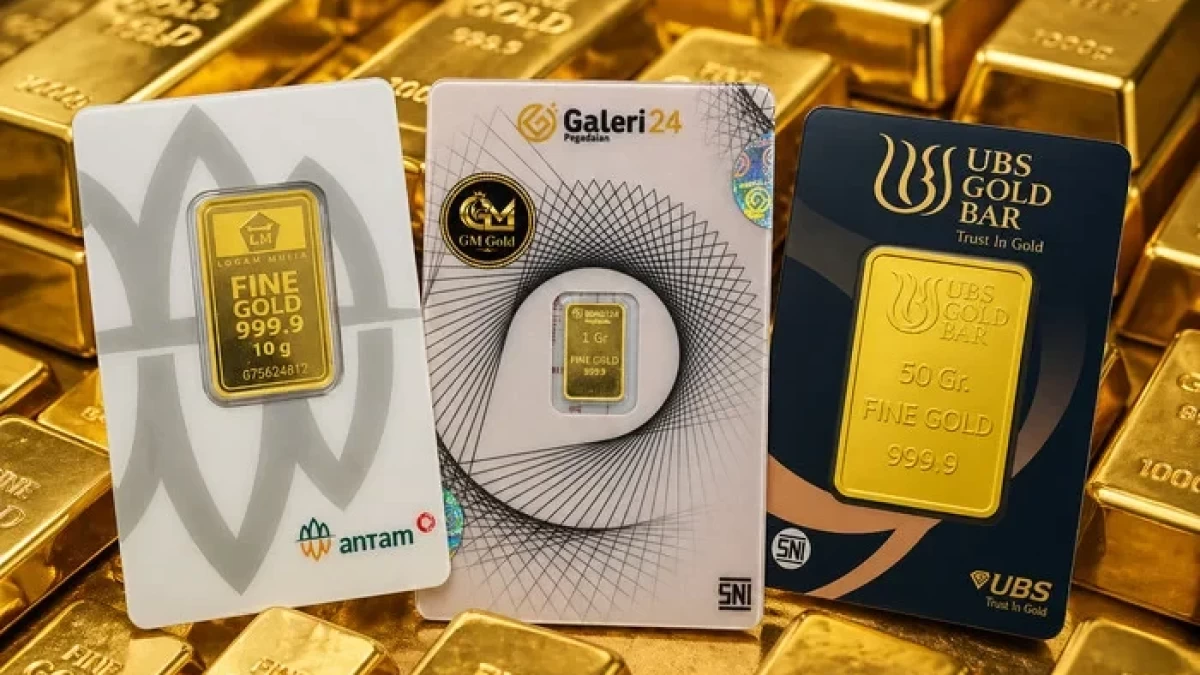Harga Emas Kembali Loyo, Cek Daftar Selengkapnya!