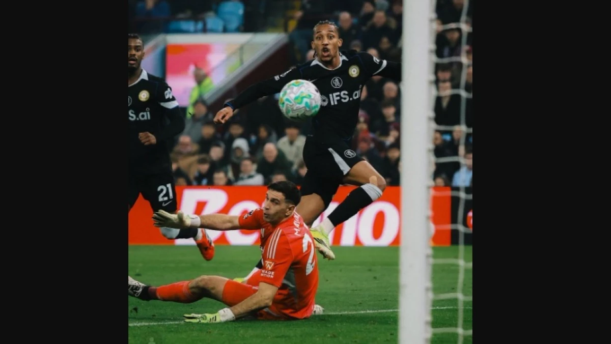 Hattrick Joao Pedro Antar Chelsea Hajar Aston Villa 4-1 di Pekan Ke-29 Premier League 2025/26