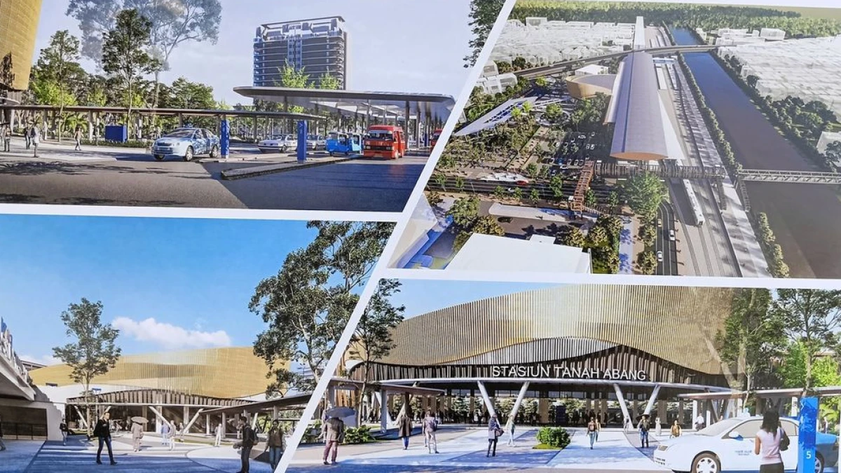 Daya Tampung Capai 300.000 Orang, Perluasan Stasiun Tanah Abang Ditarget Tuntas September Ini