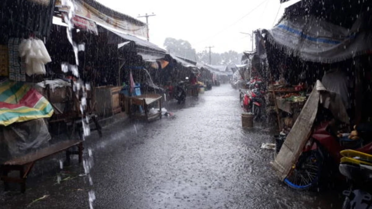 10 Wilayah Siaga Hujan Lebat dan 26 Daerah Waspada Angin Kencang hingga 18 Januari 2026