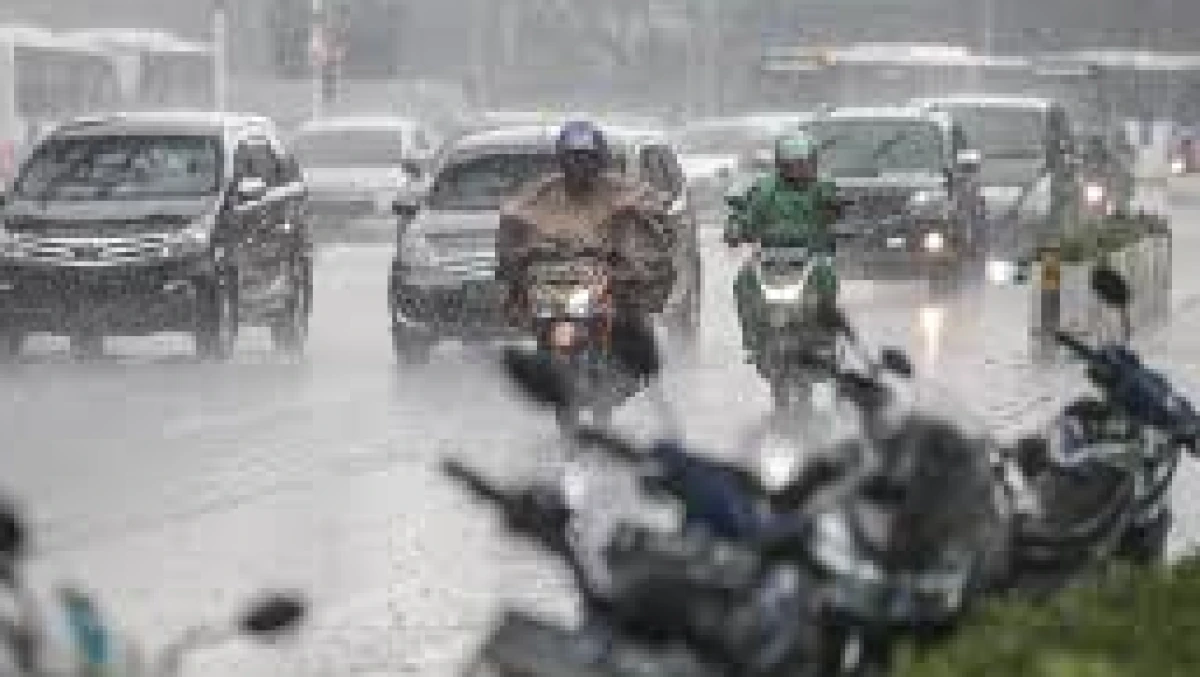 Jakarta Diprediksi Turun Hujan Ringan dan Berawan Hari Ini