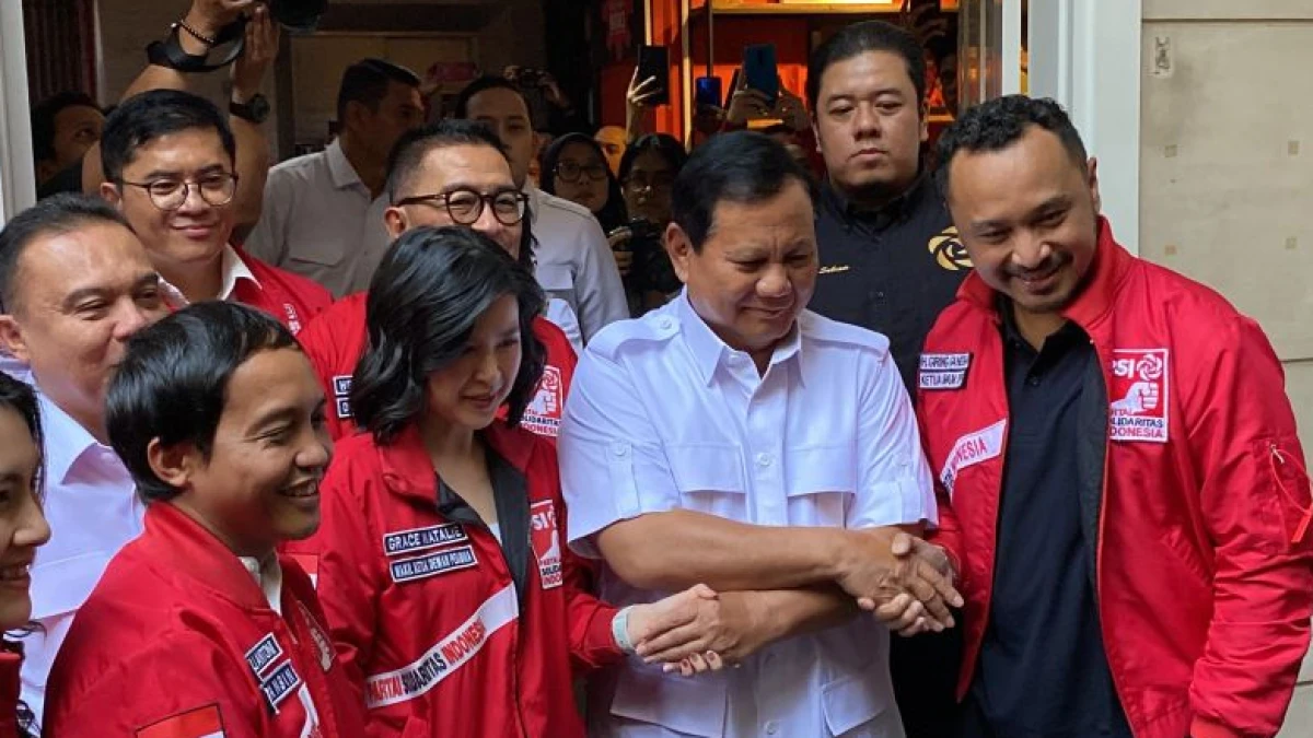 Prabowo Sambangi PSI: Disambut Kader, Ketum hingga Dewan Pembina