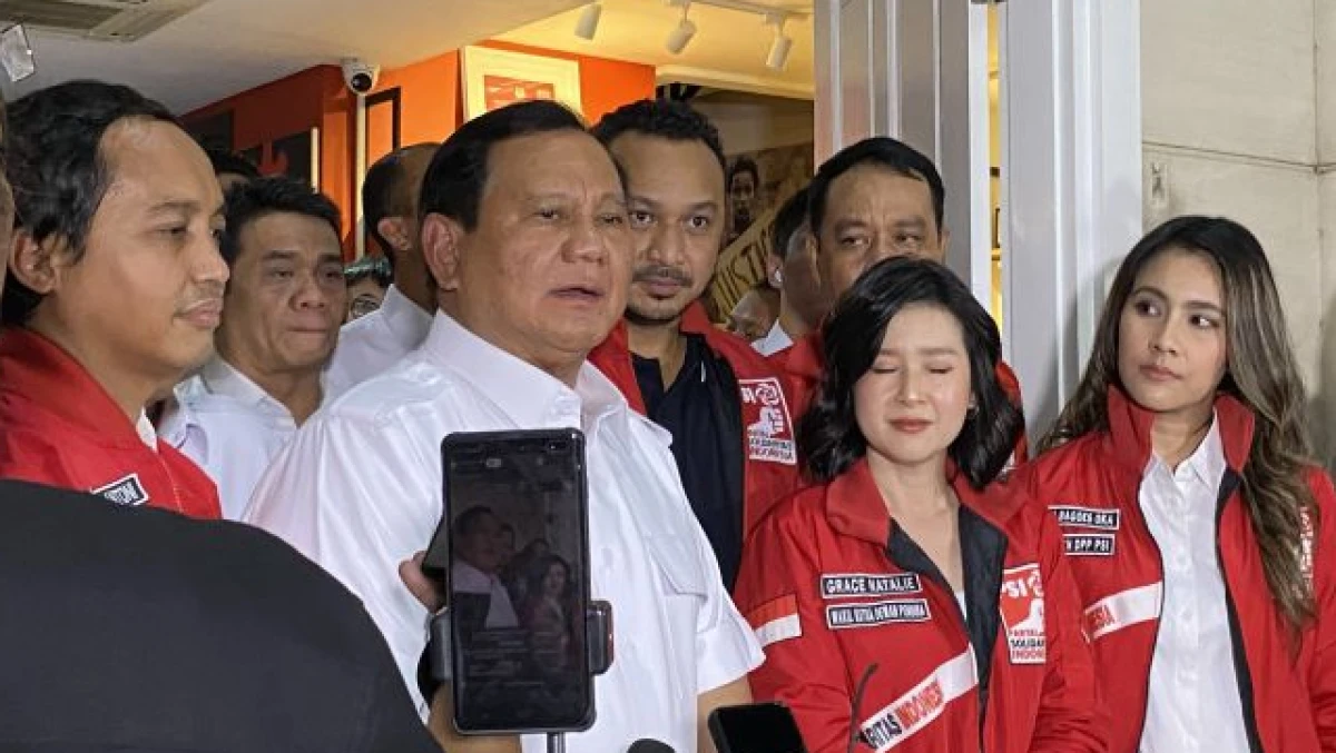 Prabowo Ajak PSI Gabung Koalisi KKIR di Pilpres 2024