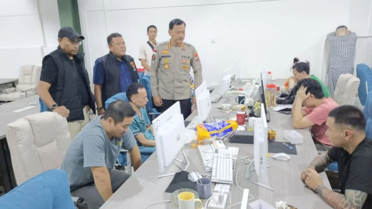 88 Warga China Ditangkap Polda Kepri terkait Kasus Love Scamming