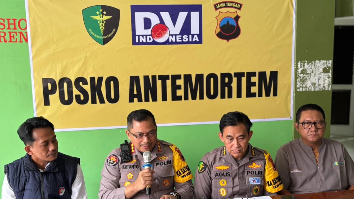 Polda Jateng: Semua Korban Tewas Lakalantas PO Cahaya Trans Teridentifikasi