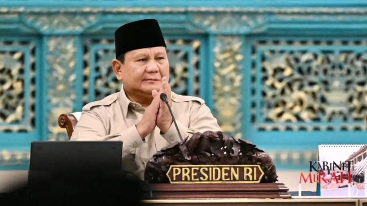 Minta Menteri Gelar Open House Sederhana saat Lebaran, Prabowo: Harus Memberi Contoh