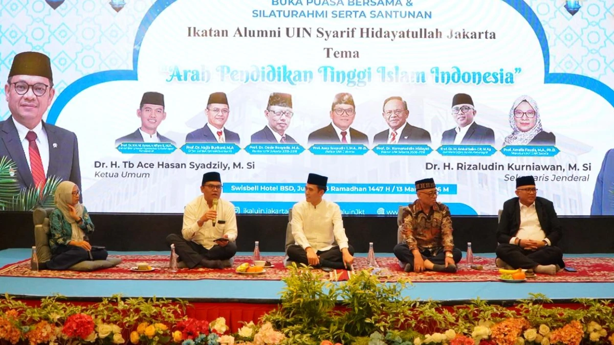 Di Hadapan Alumni, Rektor UIN Jakarta Prof Asep Ungkap Tiga Fokus Utama Pengembangan Kampus