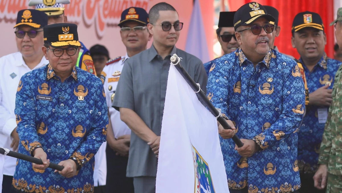 Gubernur DKI Pramono Anung Berangkatkan 34.000 Peserta Mudik Gratis ke Pulau Jawa hingga Sumatera
