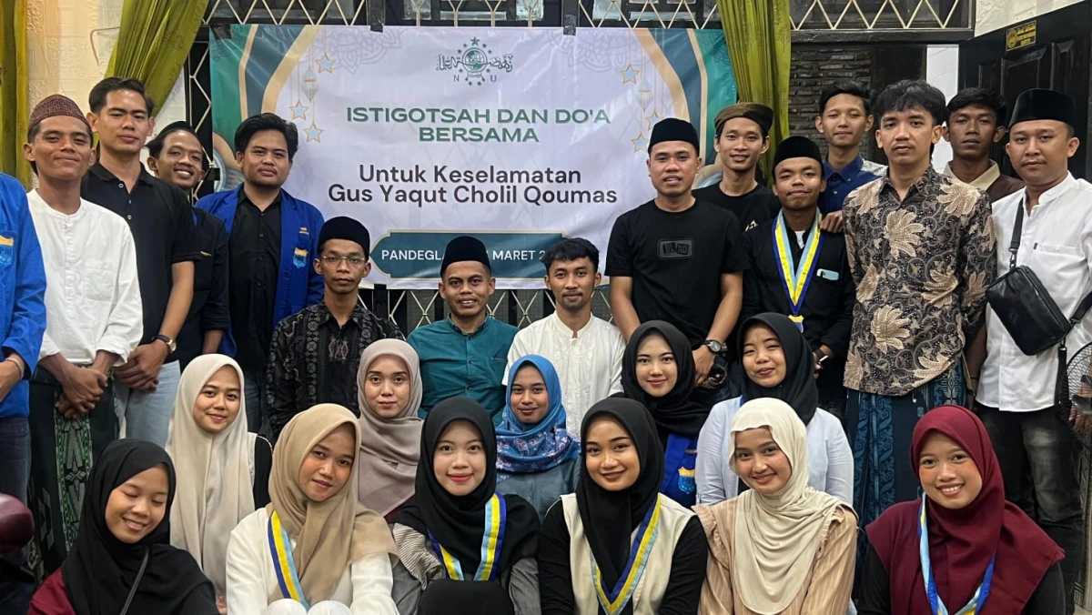 Doakan Gus Yaqut, PMII dan KOPRI Pandeglang Gelar Istighotsah