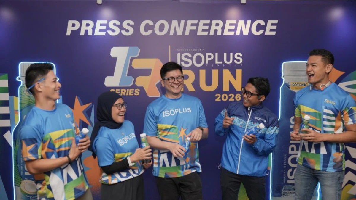 Isoplus Run Kembali Digelar, Ajak 17.000 Pelari Indonesia Konsisten Gaya Hidup Sehat