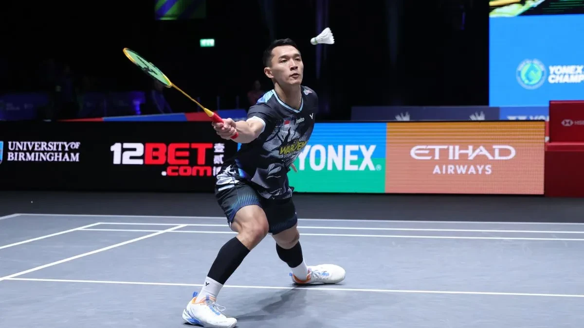 Kandas di Babak 16 Besar, Jonatan Gagal Lagi Angkat Trofi All England Open