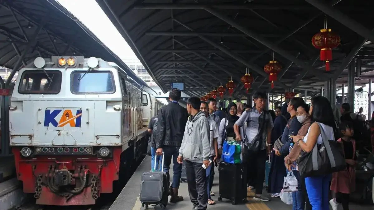 Tiket Mudik Kereta Api dari Jakarta Baru Terjual 63 Persen, Tertinggi 18 Maret