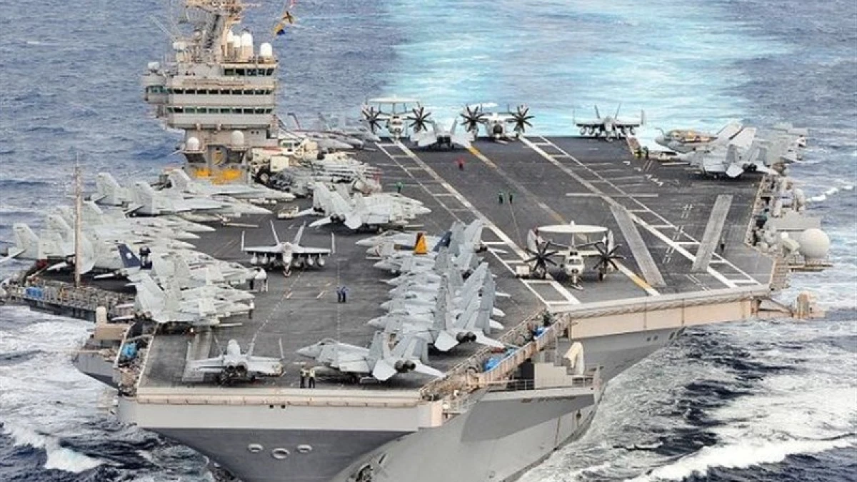 Drone Iran Pukul Mundur Kapal Induk AS Abraham Lincoln Menjauh dari Selat Hormuz