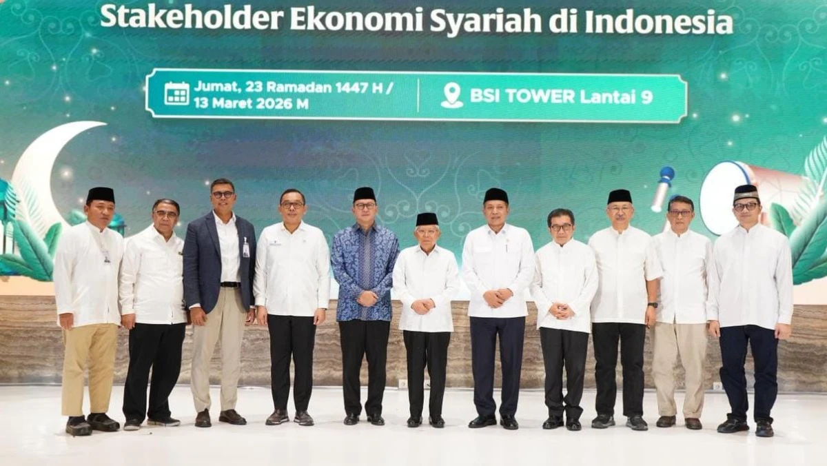 KH Ma’ruf Amin Dorong Peningkatan Market Share Ekonomi Syariah, Sebut Pangsa Pasar Nasional Bisa Tembus 75%