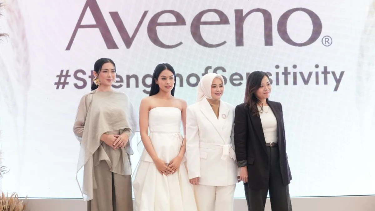 Aveeno Luncurkan Kampanye SOS, Maudy Ayunda Beri Semangat Bagi Perempuan