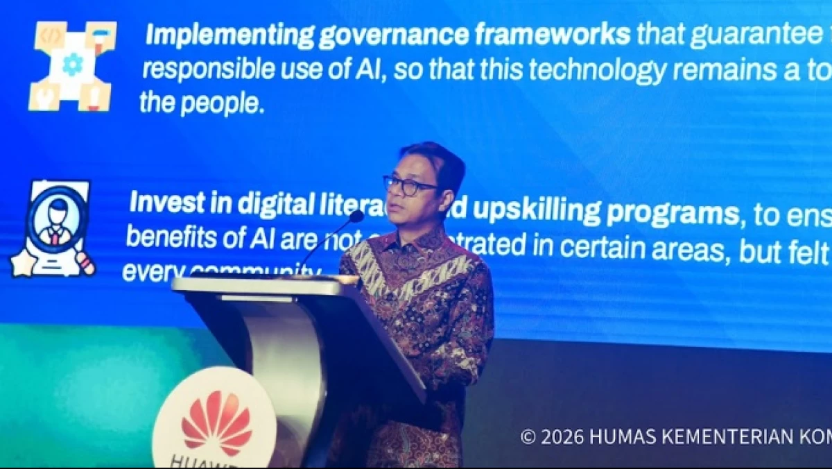 Komdigi: Indonesia Targetkan Bisa Pegang Kendali AI