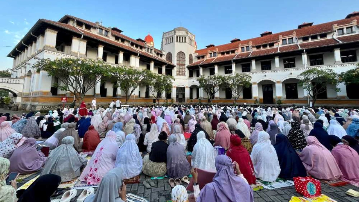 Gedung Lawang Sewu Dibuka jadi Lokasi Salat Idulfitri di Semarang