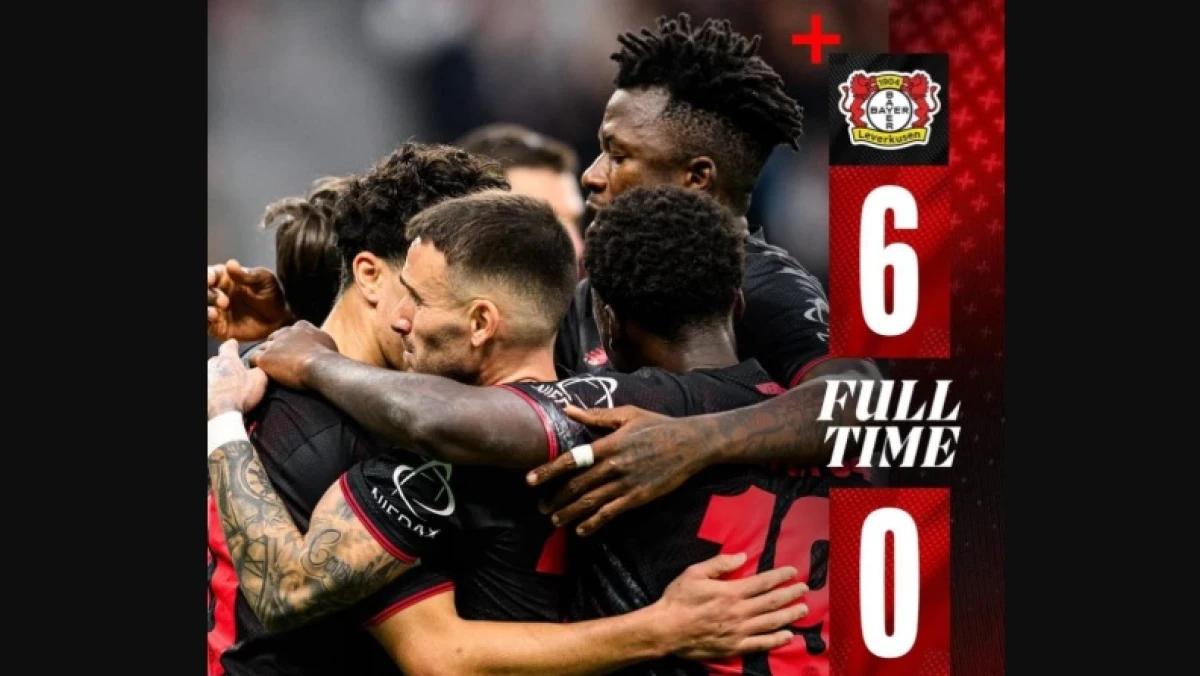 Bundesliga Seram, Leverkusen Sikat Habis Heidenheim 6-0, Simak di Sini Hasil Lengkap Liga Jerman