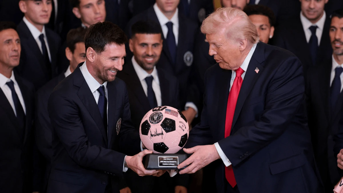 Inter Miami ke Gedung Putih: Trump Bikin Messi Baper, Beckham Pilih Absen