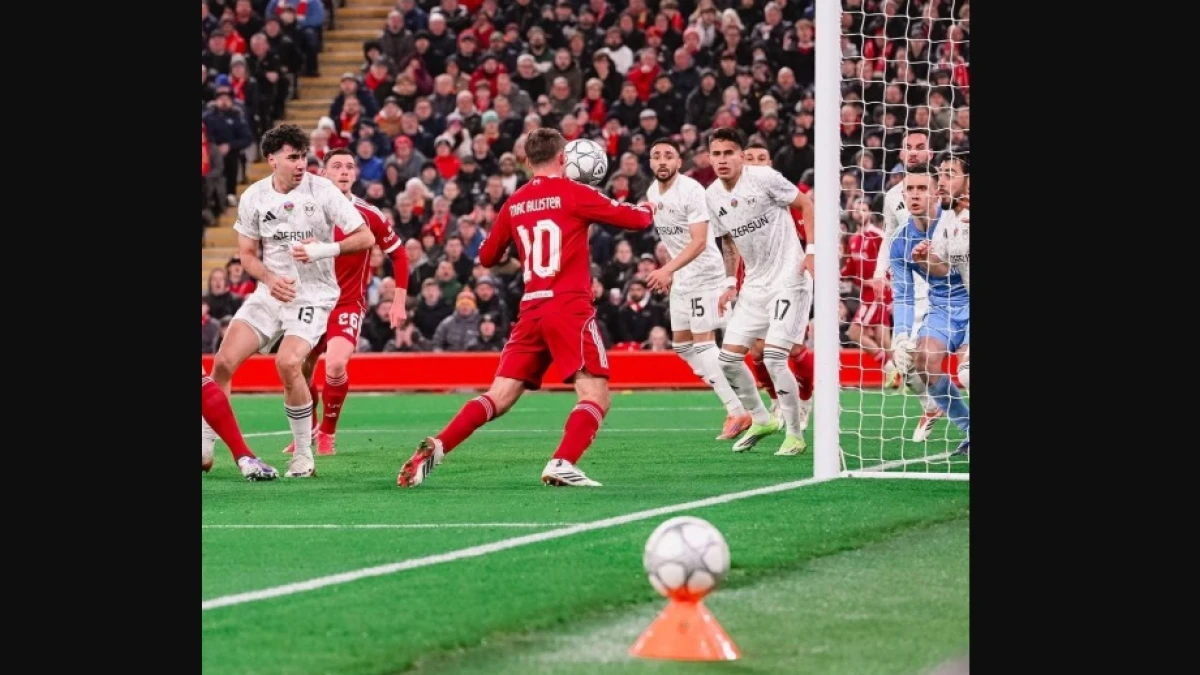Pesta Gol! Liverpool Gilas Habis Qarabag 6-0 dan Melenggang Mulus ke 16 Besar Liga Champions