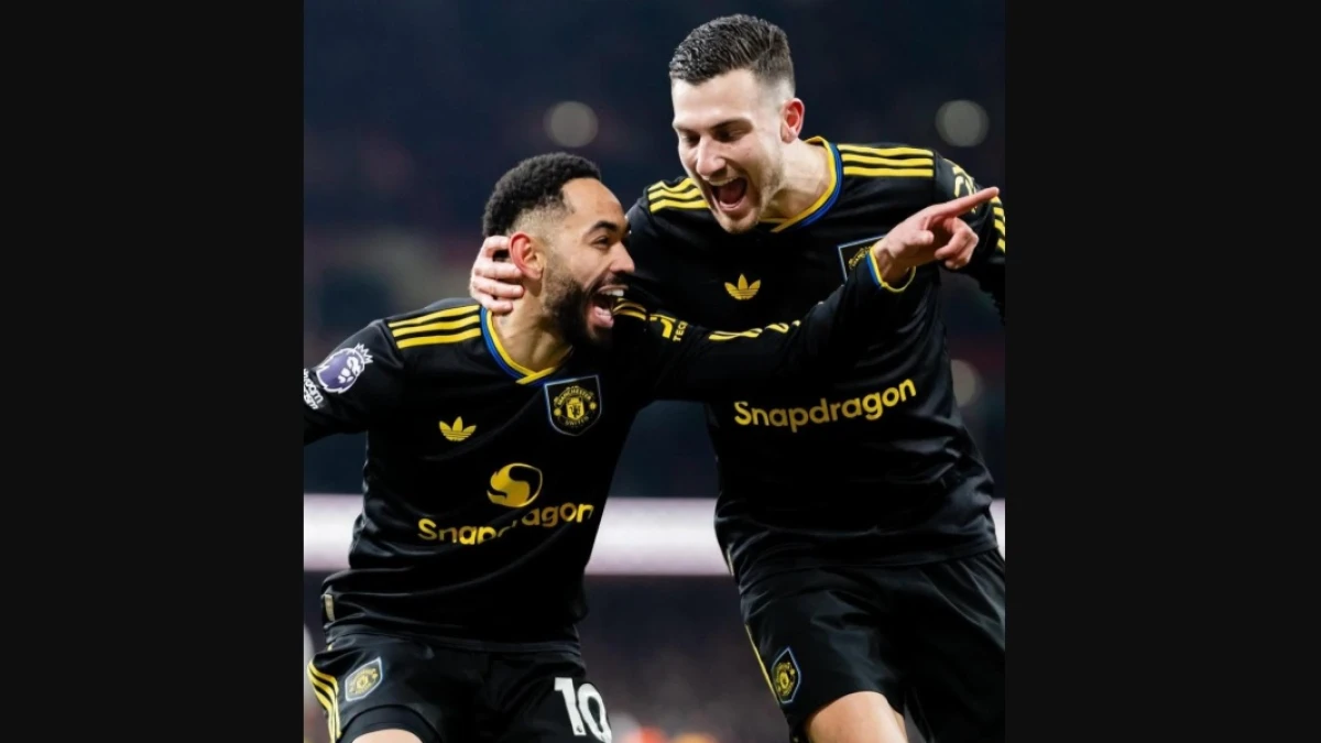 Liga Inggris Dramatis! Manchester United Tekuk Arsenal 3-2 Berkat Gol Pamungkas Matheus Cunha