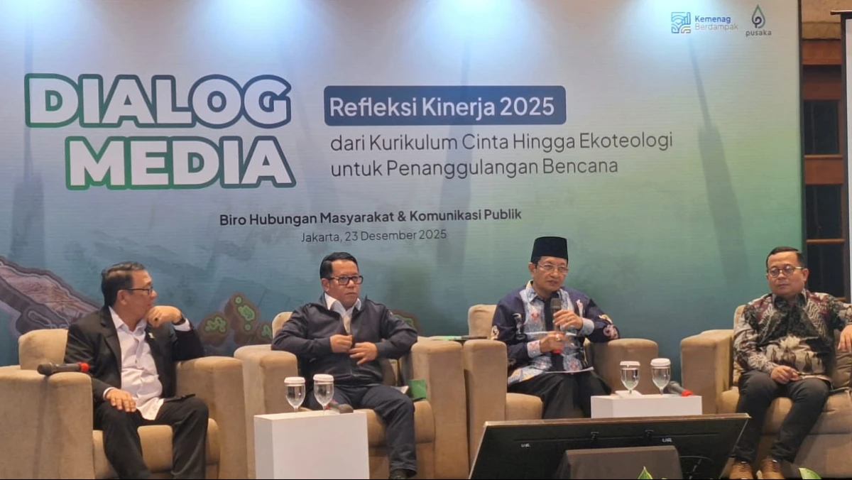 Gaungkan Ekoteologi, Menag: Tanpa Bahasa Agama Mustahil Benahi Lingkungan