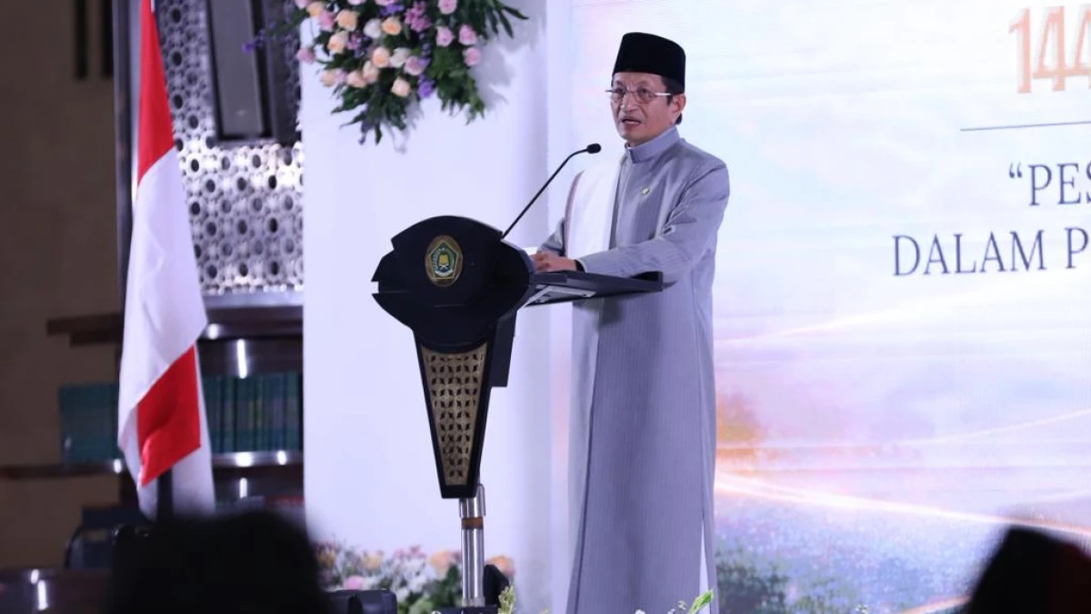 Sebut Isra Mikraj Momentum Pertobatan Ekologis, Menag: Berhenti Merusak Alam!