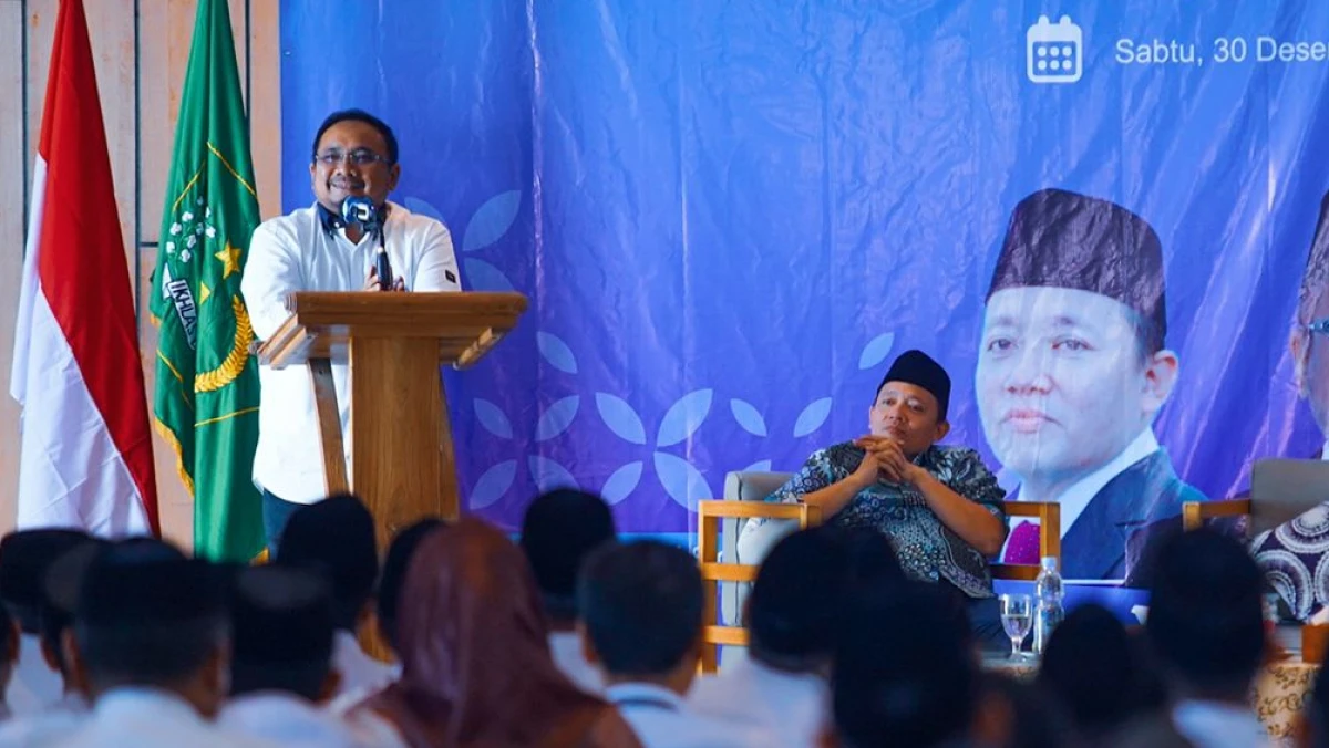 Pembinaan 450 ASN dan Guru Kemenag Jateng, Ini Pesan Menag Yaqut