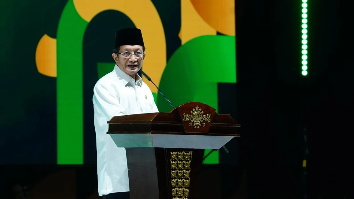 Harlah ke-100 NU, Menag Nasaruddin: Jangan Menyamakan yang Berbeda, Membedakan yang Sama