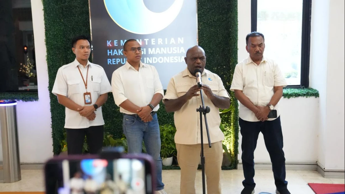 Menteri HAM Natalius Pigai Tolak Tegas JK Dipolisikan: Tidak Ada Manfaatnya!