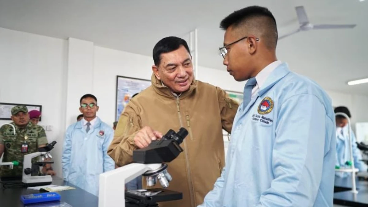 Jaga Kualitas SMA Taruna Nusantara, Menhan Sjafrie Cek Kelengkapan Fasilitas Kampus Cimahi