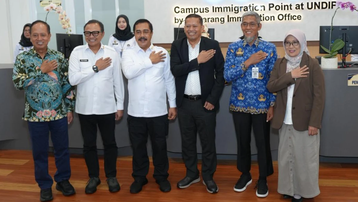 Menteri Imipas Resmikan Campus Immigration di Undip: Konsep Layanan Berbasis Kampus Pertama di Indonesia