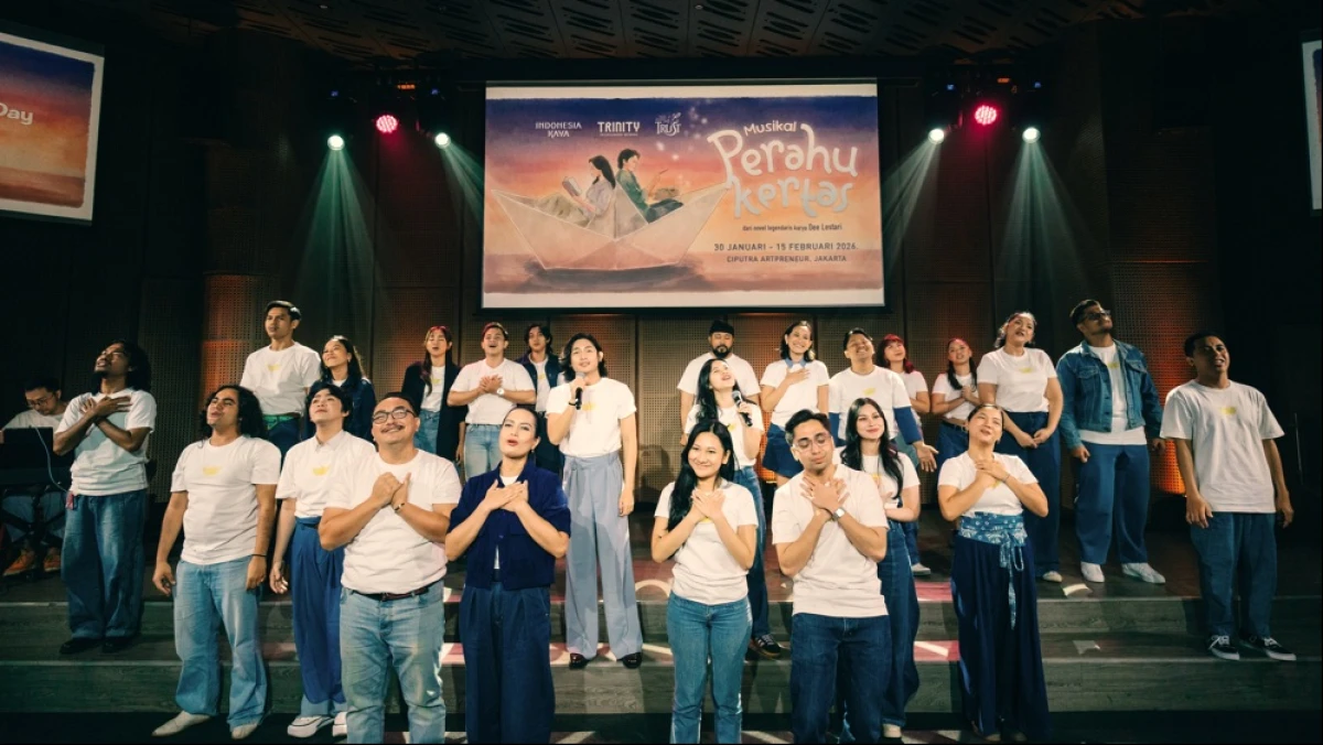 Musikal Perahu Kertas Bakal Dipentaskan 30 Januari-15 Februari, Usung Tema ‘Hidupkan Lagi Mimpi-Mimpi’