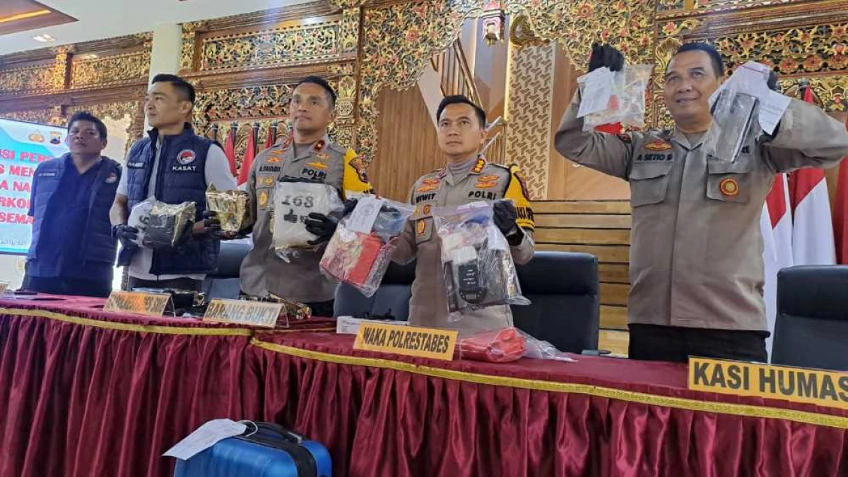 Coba Manfaatkan Celah Arus Mudik Lebaran, Kurir Sabu Ditangkap di Semarang: Total Barang Bukti 7,3kg