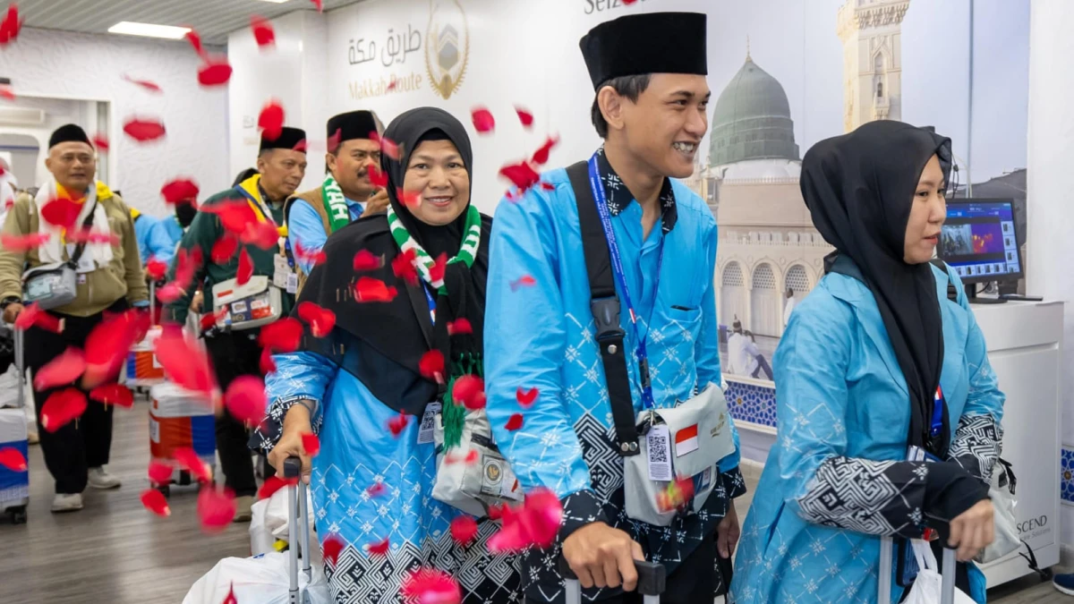 15.349 Jemaah Diberangkatkan ke Saudi Hari Keempat Operasional Haji 2026
