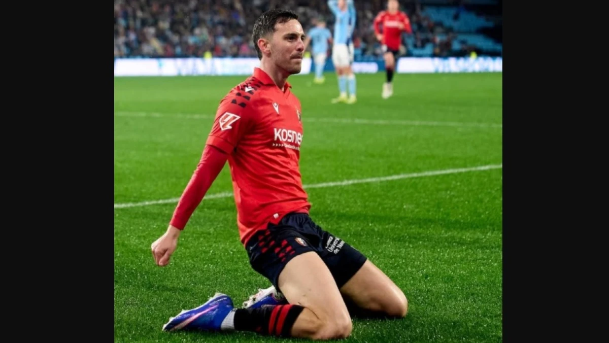 Hasil Liga Spanyol: Osasuna Jungkalkan Celta Vigo 2-1 dan Pulang dengan Tiga Poin Emas