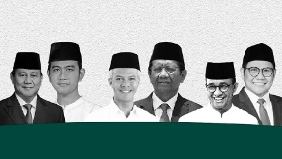 Survei IPS: Prabowo-Gibran 51,8%, AMIN 21,3%, Ganjar-Mahfud 19,2%