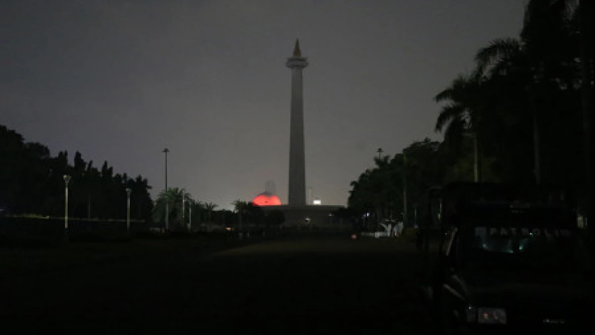 Jakarta Padamkan Lampu Serentak 3 Kali Mulai Sabtu Malam, Cek Waktu dan Lokasinya