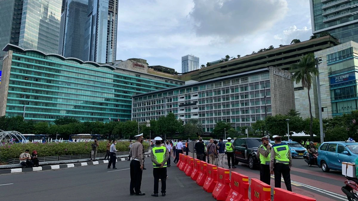 Daftar 33 Ruas Jalan Jakarta Ditutup saat Malam Tahun Baru 2026, Cek Jalur Alternatifnya