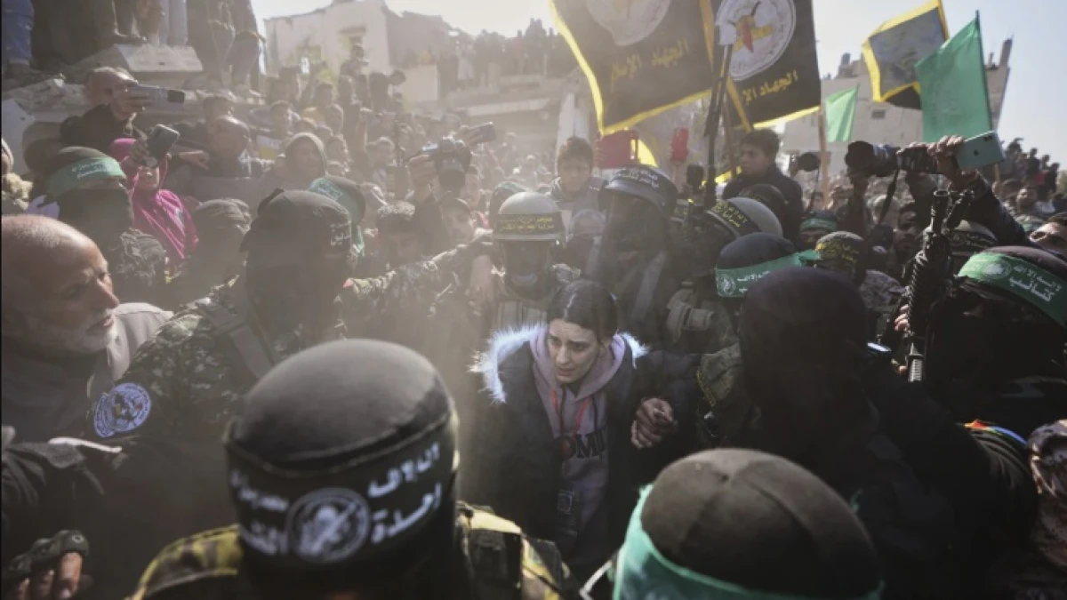 Pertukaran Ke-3, Hamas Bebaskan 8 Sandera dari Gaza dengan Imbalan 110 Tahanan Palestina