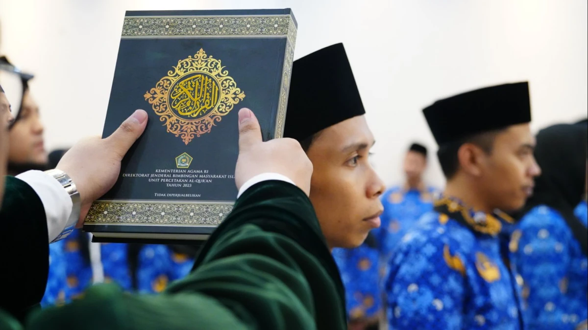 Lantik 3.766 PPPK, Sekjen Kemenag: ASN Harus Bekerja dengan Smart dan Moderat