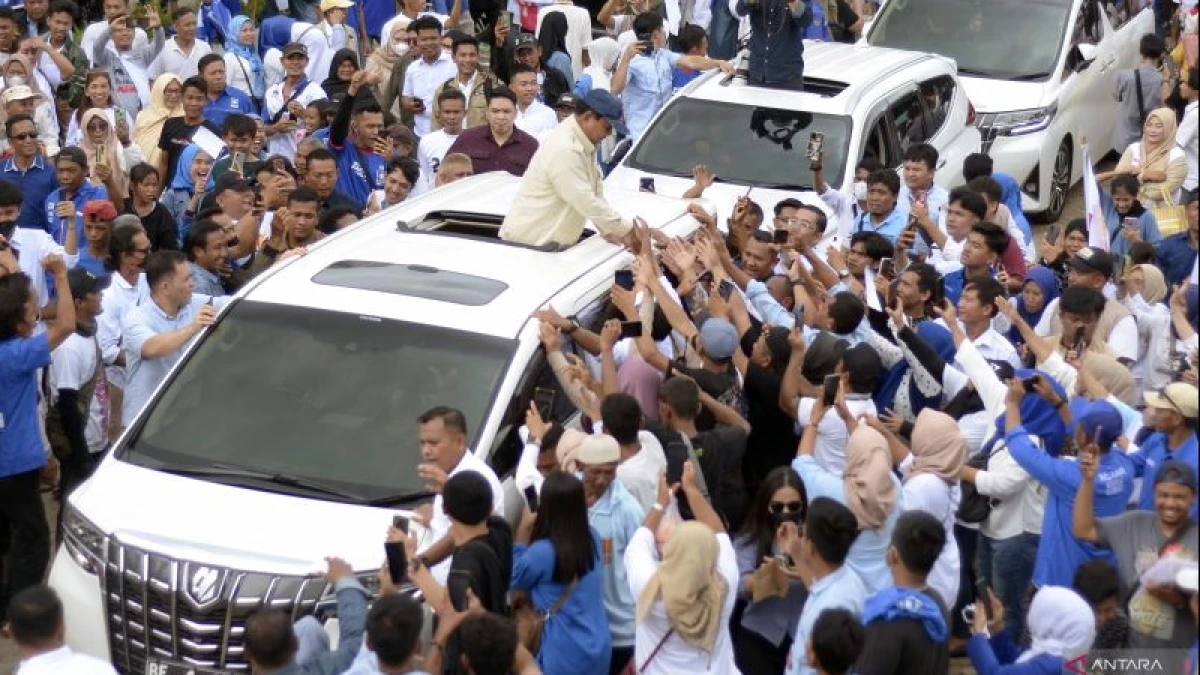 Prabowo Hadiri Deklarasi Relawan Nelayan di Jakarta, Gibran di BSD