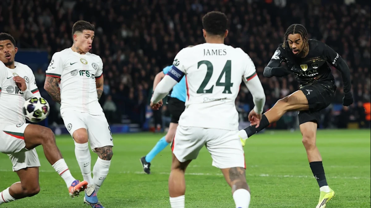 Pesta Gol! PSG Bungkam Chelsea 5-2 di Leg 1 Babak 16 Besar Liga Champions